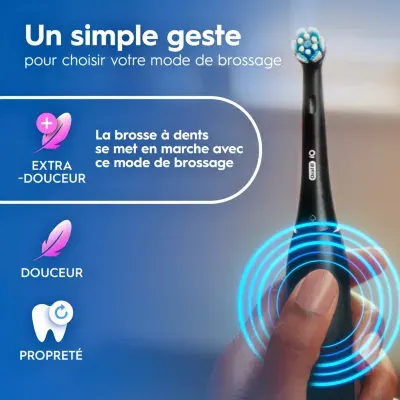 Oral-B - Brosse À Dents Électrique Io2 Marine Blue Deep Clean + Travel Case — vue 12
