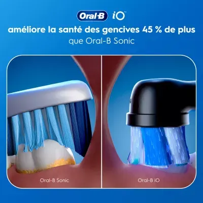 Oral-B - Brosse À Dents Électrique Io2 Marine Blue Deep Clean + Travel Case — vue 8