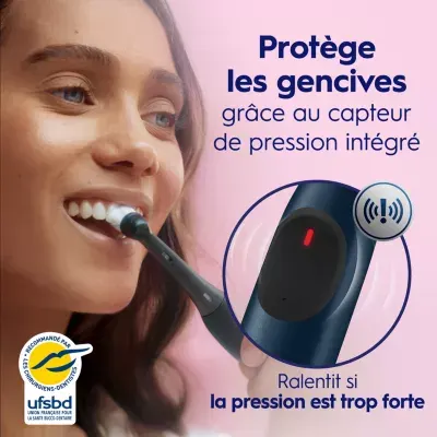 Oral-B - Brosse À Dents Électrique Io2 Marine Blue Deep Clean + Travel Case — vue 6