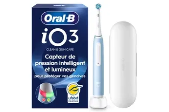 Oral-B - Brosse À Dents Électrique Io3 Series Ice Blue — vue 2