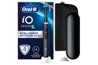 Oral-B - Brosse À Dents Électrique Io5 Black Edition Cadeau — vue 2