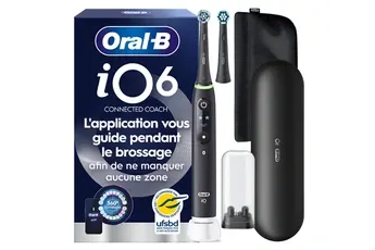 Oral-B - Brosse À Dents Électrique Io6 Noire Luxe Edition — vue 3