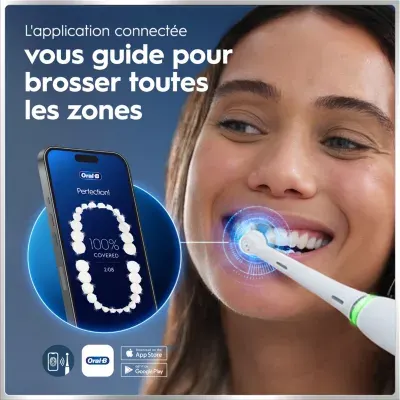 Oral-B - Brosse À Dents Électrique Io6 Series White Luxe Edition — vue 10