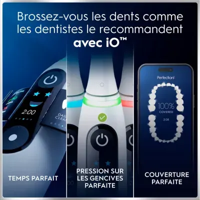Oral-B - Brosse À Dents Électrique Io6 Series White Luxe Edition — vue 6