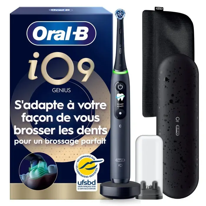 Oral-B - Brosse À Dents Électrique Io9 Series Black Onyx Luxe Edition — vue 3