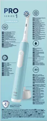 Oral-B - Brosse À Dents Électrique Pro 1 Bleue Sensitive Clean — vue 9