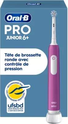 Oral-B - Brosse À Dents Électrique Pro 1 Junior Violette