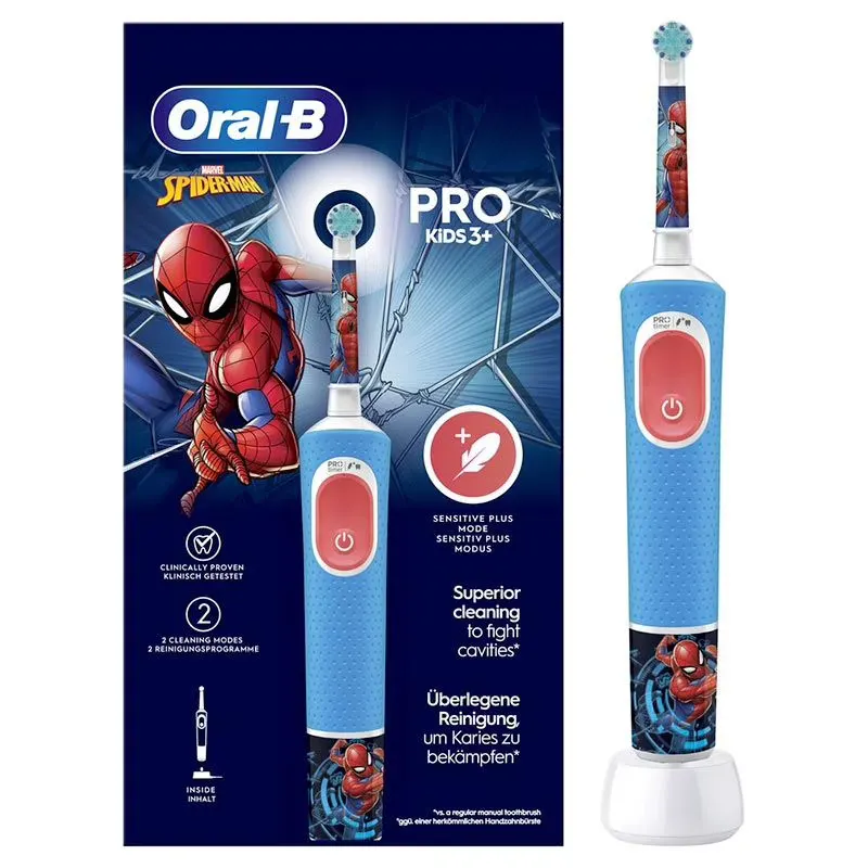 Oral-B - Brosse À Dents Électrique Vitality Pro Kids Spiderman — vue 2