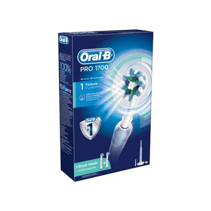 ORAL B Cross Action Pro1700 Brosse A Dent - Electrique
