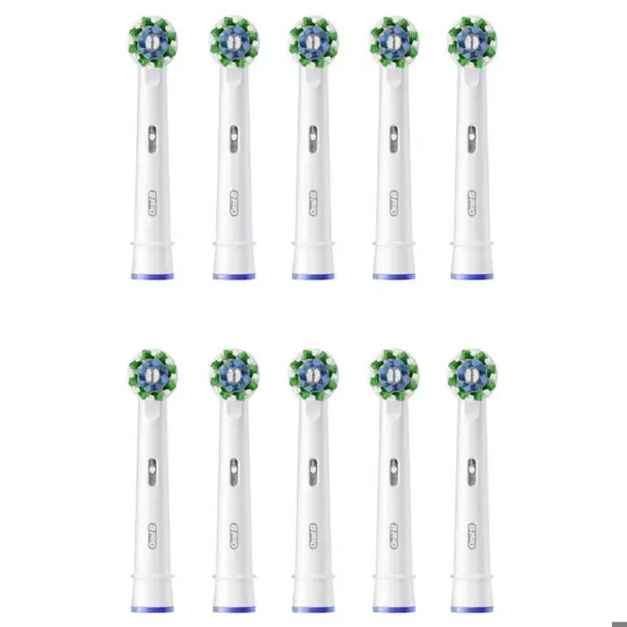 Oral-B Cross Action Têtes de brosse à dents électrique 10 pc(s) blanc