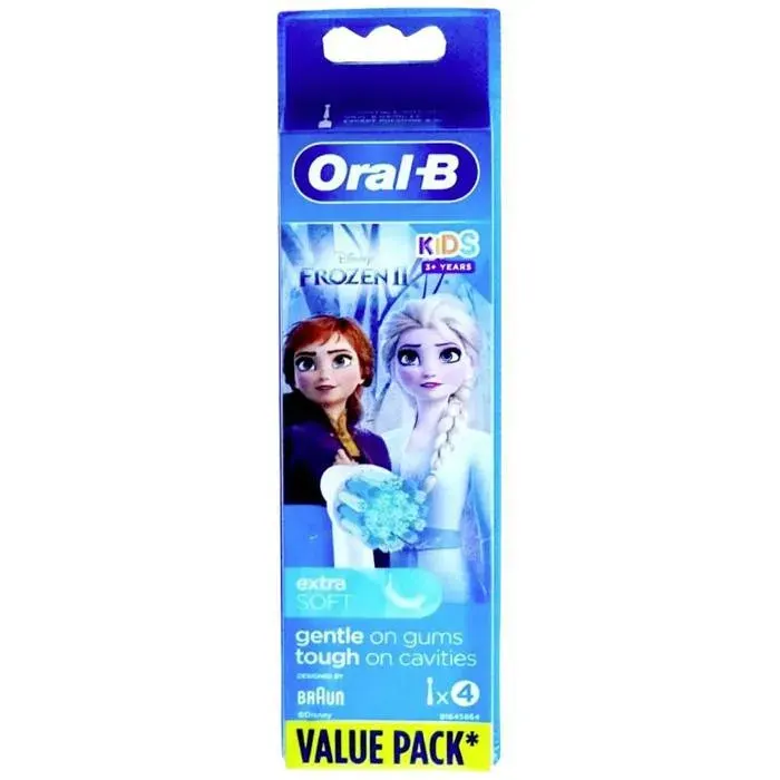 Oral-B EB10S-4 Frozen Têtes de brosse à dents électrique 4 pc(s) blanc