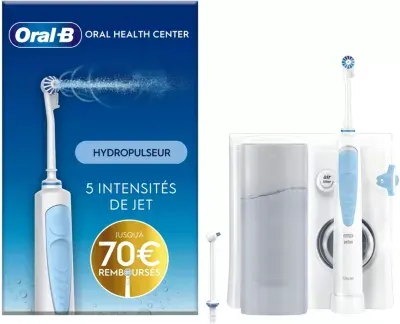 Oral-B - Hydropulseur Oxyjet + 2 Refills