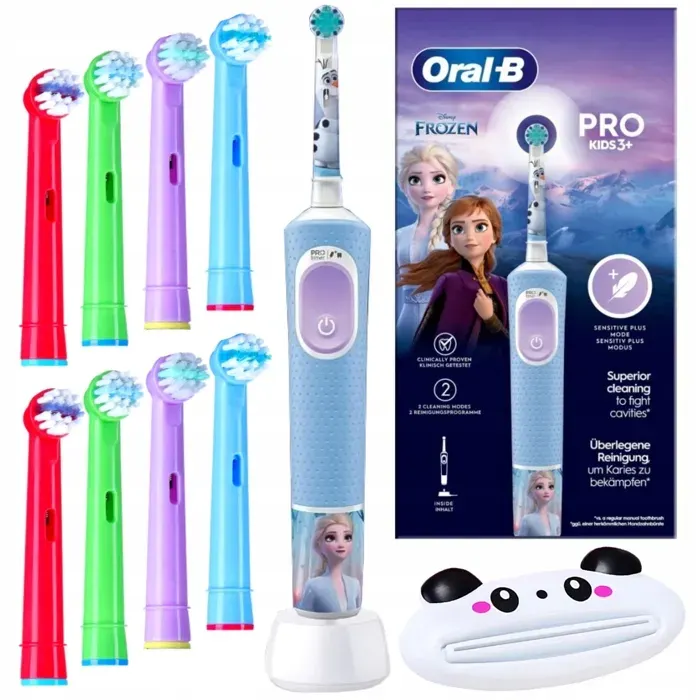 ORAL-B VITALITY 100 ICELAND TOOTHBRUSH FOR CHILDREN + ACCESSORIES