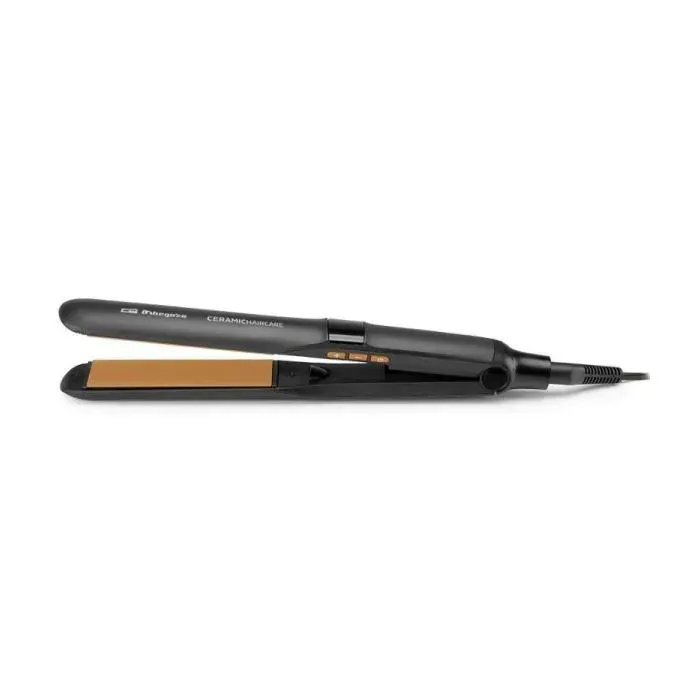 Orbegozo PL 3510 Plancha de Pelo iónica - Placas cerámicas 110 mm 120–220°C Negra