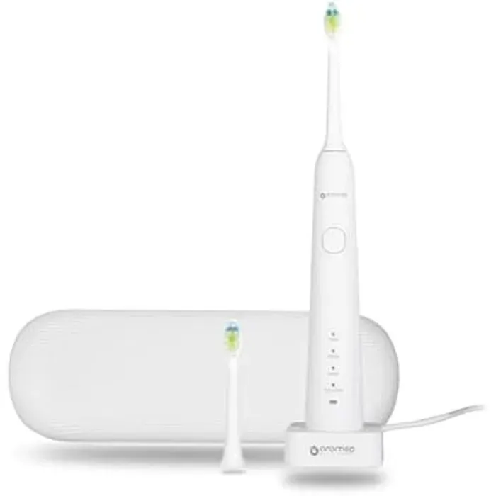 oromed ORO-SONIC PROFESSIONAL Brosse à dents électrique sonique blanche 38 000 vibrations/minute batterie de 360 minutes