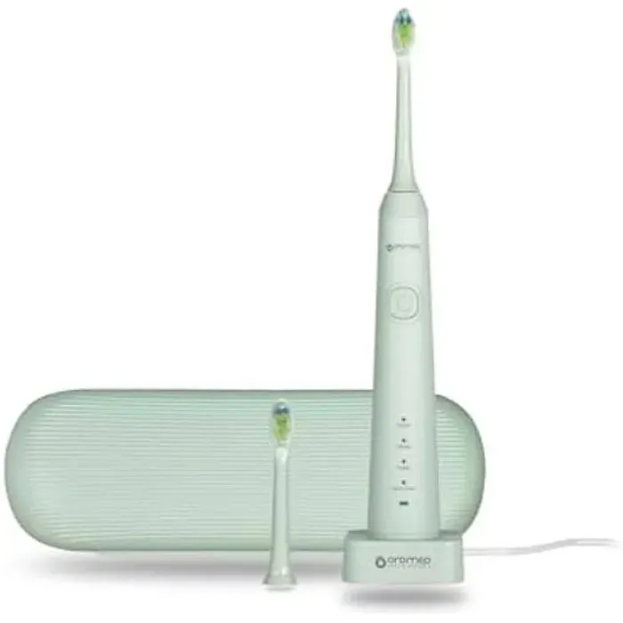 oromed ORO-SONIC PROFESSIONAL Brosse à dents électrique sonique verte 38 000 vibrations/minute batterie de 360 minutes étanche