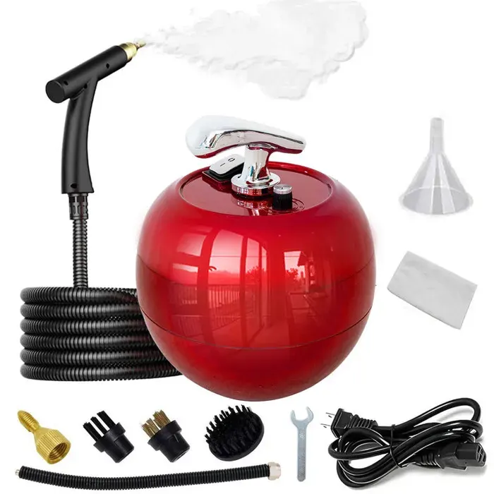 OUTIGO Nettoyeur vapeur portatif - Appareil de nettoyage de cuisine haute température - Rouge