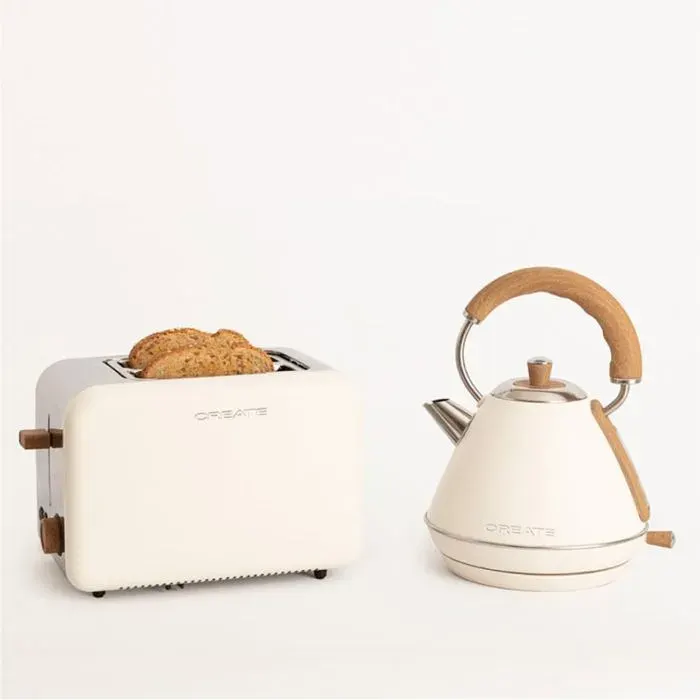 Pack Grille‑pain TOAST RETRO + Bouilloire KETTLE RETRO CREATE