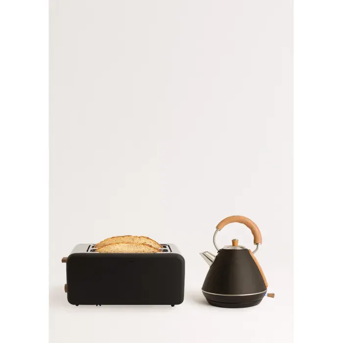 Pack TOAST RETRO Grand grille-pain + KETTLE RETRO Bouilloire 1.7L Noir