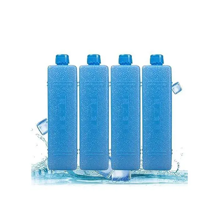 Packs Glace 4 Pièces Longue Durée Portable Réfrigérateur/Congélateur/Glacière ENEVAOCT