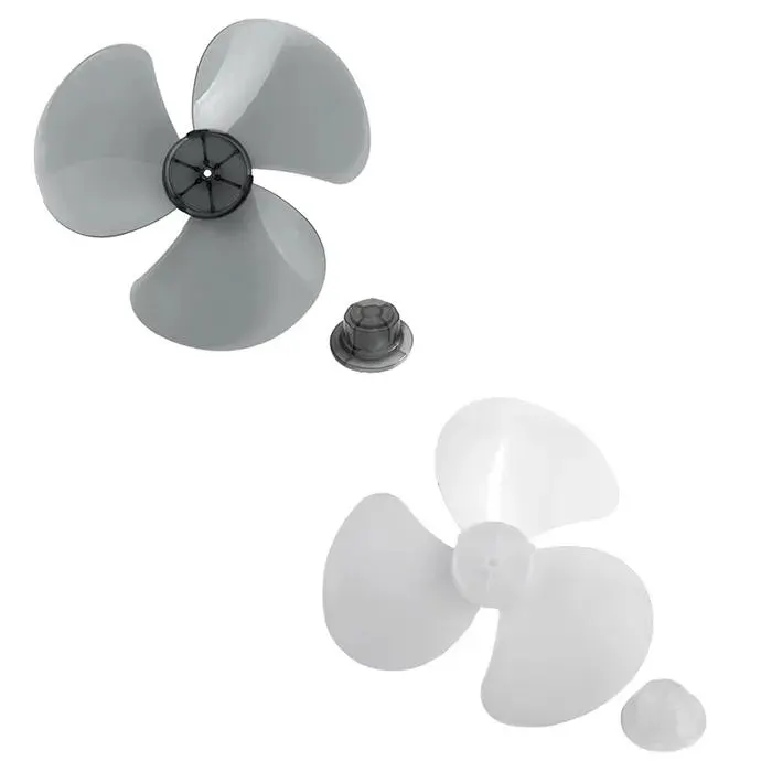 Pale de Ventilateur en Plastique Adaptée au Ventilateur Vertical de 16 Pouces 3 Pales Pièces Universelles Pales de Ventilateur en Pl