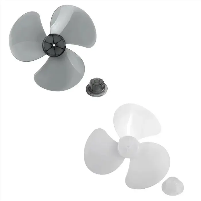 Pale de Ventilateur en Plastique Adaptée au Ventilateur Vertical de 16 Pouces 3 Pales Pièces Universelles Pales de Ventilateur en