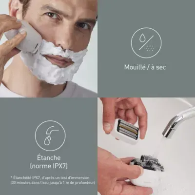 Panasonic - Rasoir Électrique 5 Lames Es-Pv6b-W803 — vue 8