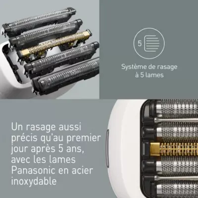 Panasonic - Rasoir Électrique 5 Lames Es-Pv6b-W803 — vue 5