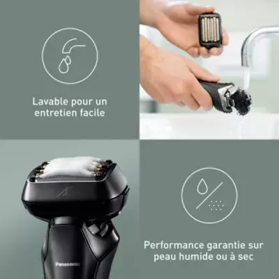 Panasonic - Rasoir Électrique 6 Lames Es-Ls6a-K803 — vue 7