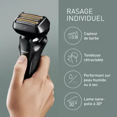 Panasonic - Rasoir Électrique 6 Lames Es-Ls6a-K803 — vue 3