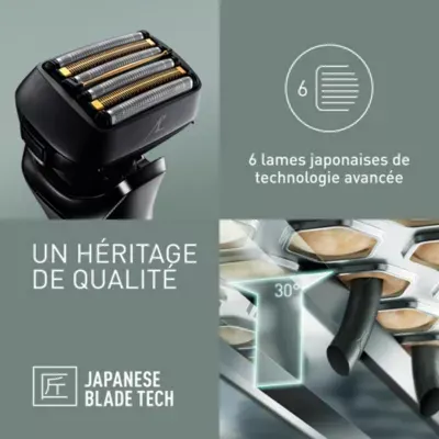 Panasonic - Rasoir Électrique 6 Lames Es-Ls6a-K803 — vue 2