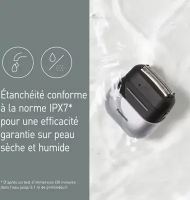 Panasonic - Rasoir Électrique Es-Cm3bks503 3 Lames — vue 6