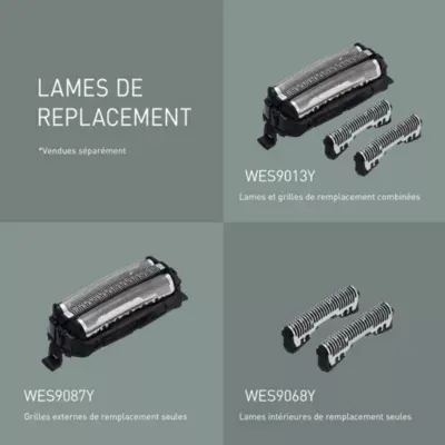 Panasonic - Rasoir Électrique Es-Cm3bks503 3 Lames — vue 9