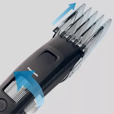 Panasonic - Tondeuse Barbe Er-Gb96-K503, Molette Réglable, 58 Hauteurs De Coupe, Précision 0,5 Mm, Autonomie 50 Mn — vue 3