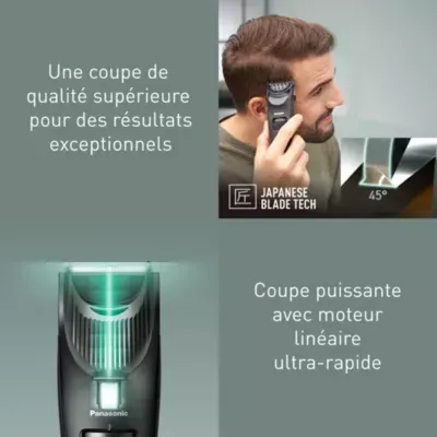 Panasonic - Tondeuse Cheveux Er-Sc40-K803 — vue 2