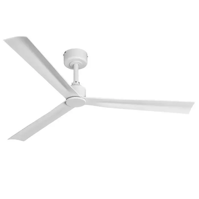 Parrot Uncle Ventilateur Plafond 127 cm Blanc Mat sans Lumière DC Silencieux 6 Vitesses Télécommande