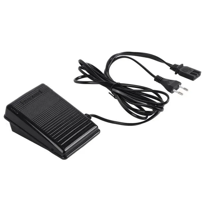 Pédale de Contrôleur de Pied pour Machine à Coudre - SONEW - LUL-1pc - Noir
