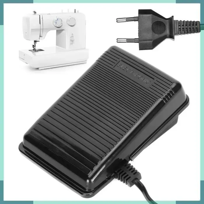 Pédale de machine à coudre - V BESTLIFE - FC-2902D - Antidérapante - Plastique - 220-240V