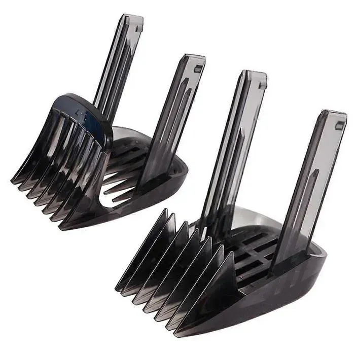 Peignes de 1 à 7 mm et de 7 à 24 mm compatibles avec les tondeuses à cheveux Philips HC9450 HC9490 HC9452 et HC7460. — coloris Noir