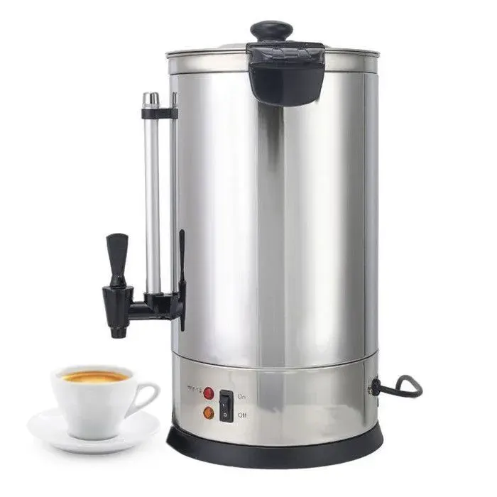 Percolateur à café - 6L - Inox double paroi - 40 tasses - 950W