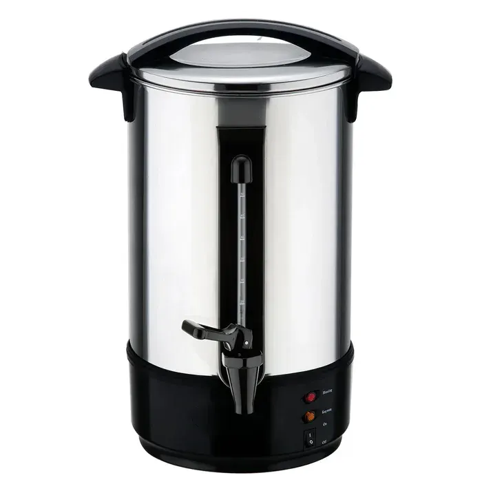 Percolateur à café - JAYTON - Argent - 950W - 8.8L - Filtre permanent