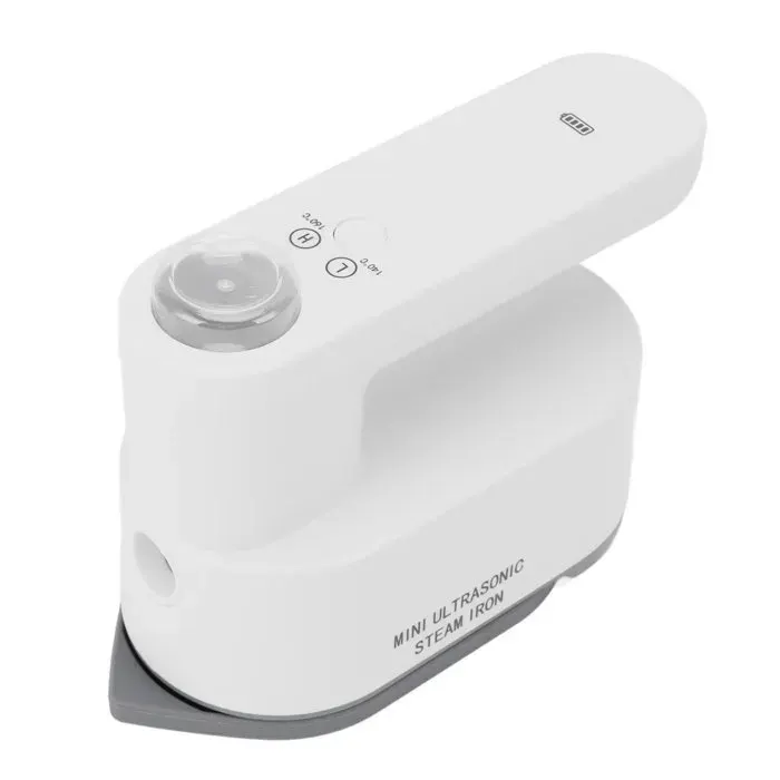 Petit fer à repasser électrique sans fil portable rechargeable à vapeur sèche et humide pour vêtements maison dortoir