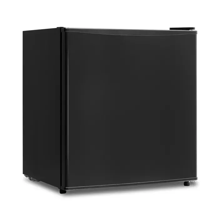 Petit réfrigérateur-46L-double porte-Smad-réglage de la température à 6 vitesses-silencieux et économe en énergie-Noir