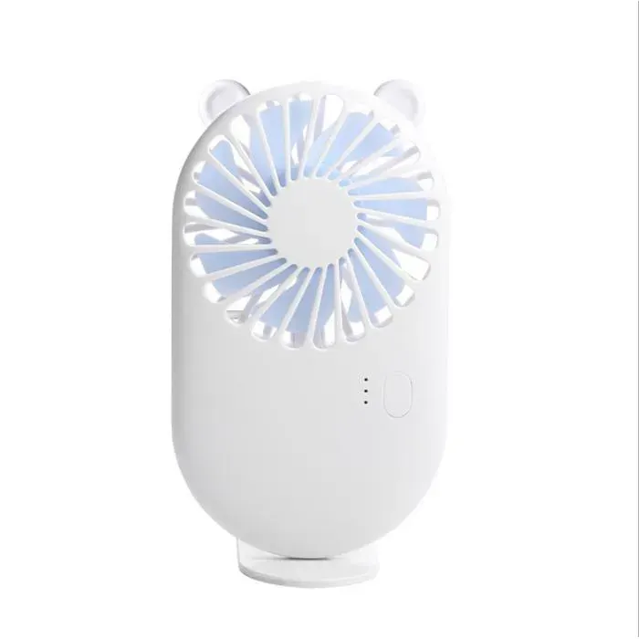 Petit ventilateur de poche ventilateur usb chargeant mini ventilateur de poche portable petit ventilateur - TepidBee - cadeau blan