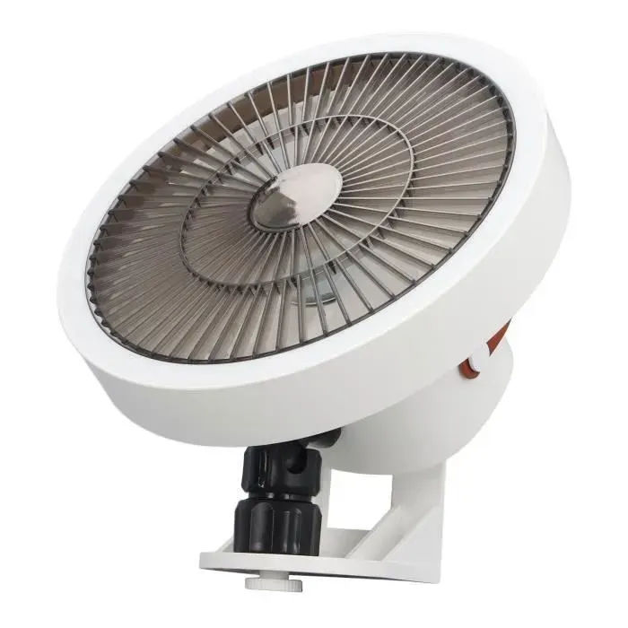 Petit ventilateur mural - XVX - Télécommande - 3 vitesses - Oscillation - Rechargeable USB