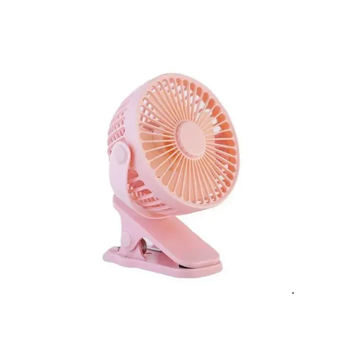 Petit ventilateur silencieux rechargeable avec clip 2000 mAh USB mini ventilateur électrique convient pour bureau/chambre/voitu