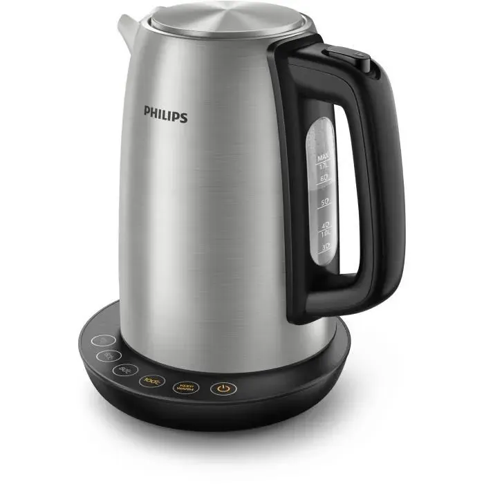 Philips Avance Collection HD9359-90 17 L Noir Métallique Acier inoxydable boutons foie 200 µm 075 m
