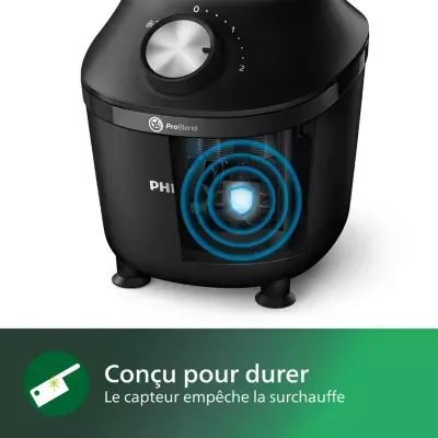 Philips - Blender Hr2291/01 Series 3000 - Technologie Problend - Bol Verre 2l — vue 7