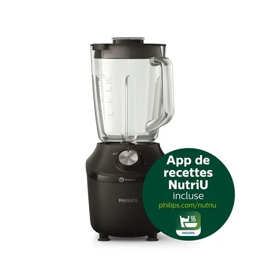 Philips - Blender Hr2291/01 Series 3000 - Technologie Problend - Bol Verre 2l — vue 2