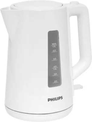 Philips - Bouilloire Hd9318/00 Bouilloire Électrique Blanche Daily 1.7l, 2200w